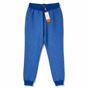 Con.Struct Luna Blue Diamond Jogger Pants Sweatpants Size Medium NWT